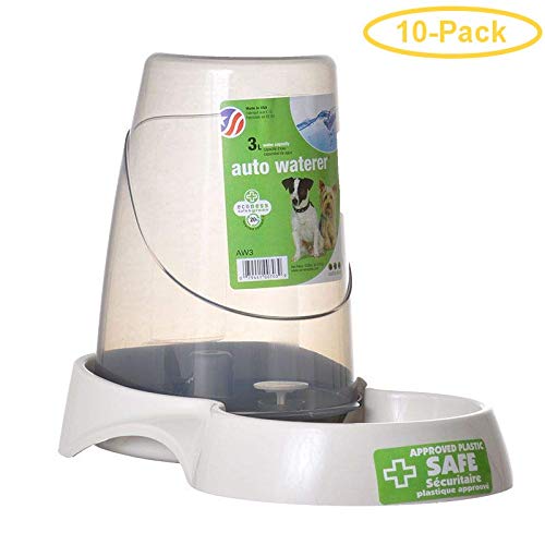 Van Ness Pure Ness Auto Pet Waterer 3 Liters - Pack of 10 by Van Ness
