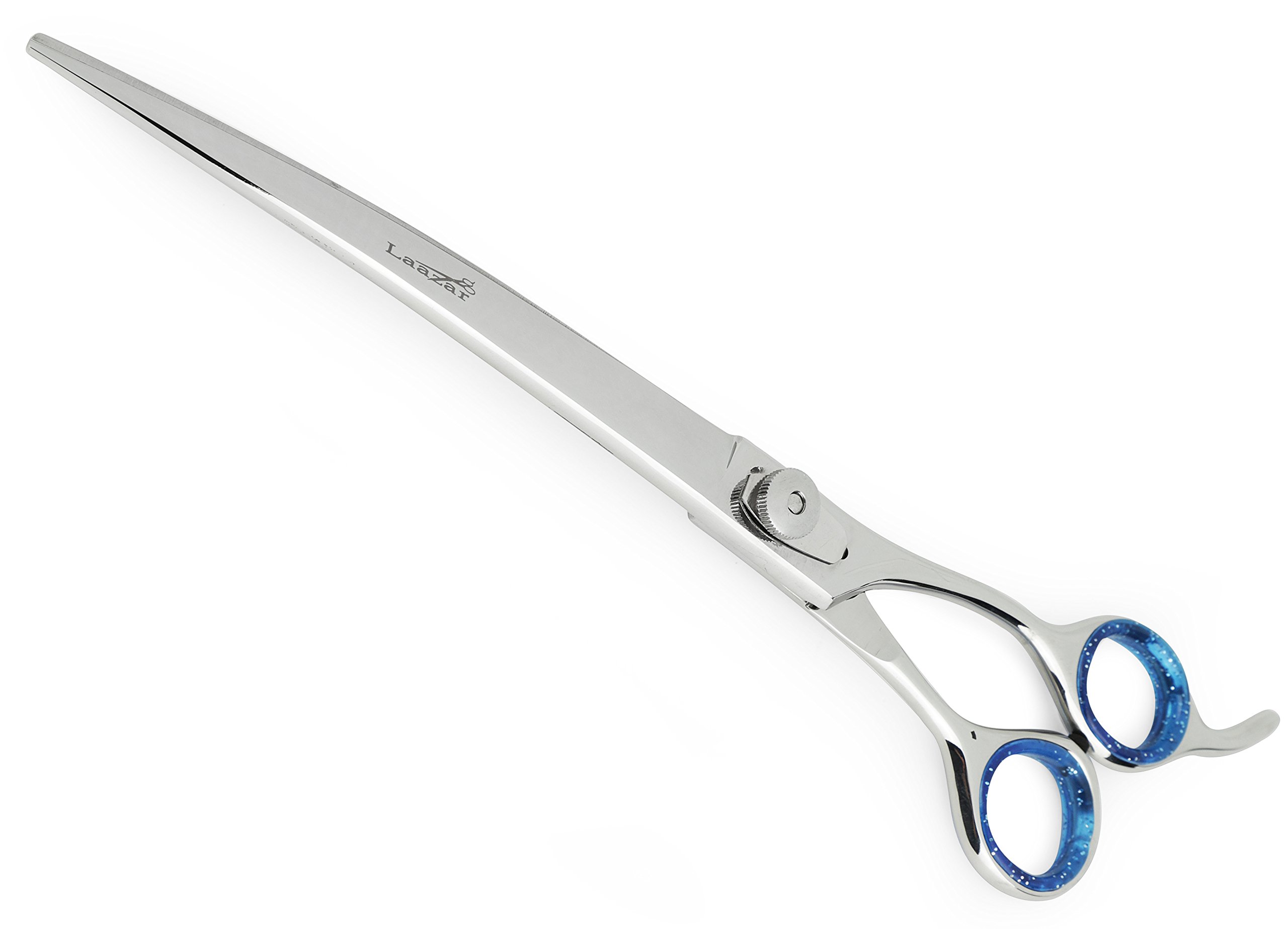 Laazar Pro Shears, Curved Pet Grooming Shear, 9'' Scissors by Laazar