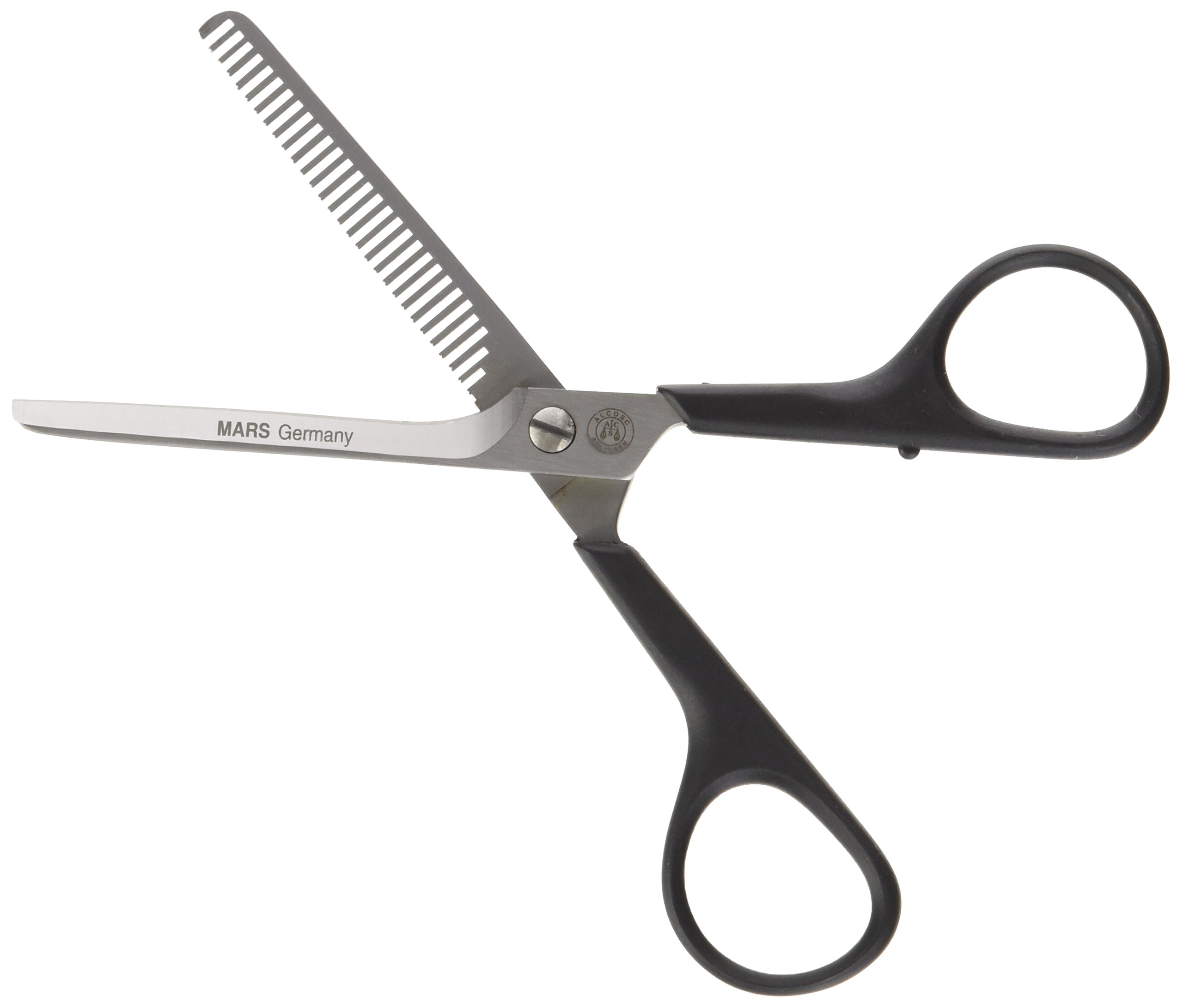 Mars Professional Stainless Steel Thinning Scissors, Single Side, 6'' Length by Mars Coat King
